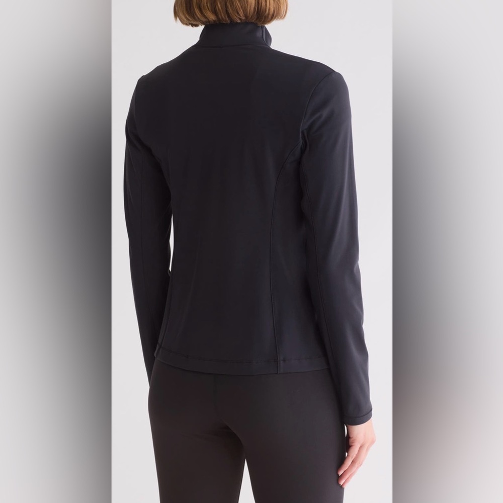 NWT SKN by Yogalicious Black Full-Zip Jacket - XL - Picture 3 of 3